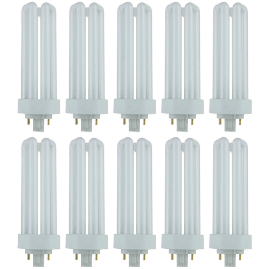 PLT32/E/SP65K CFL Plug-in GX24q3 Base 6500K Daylight - 10 Pack