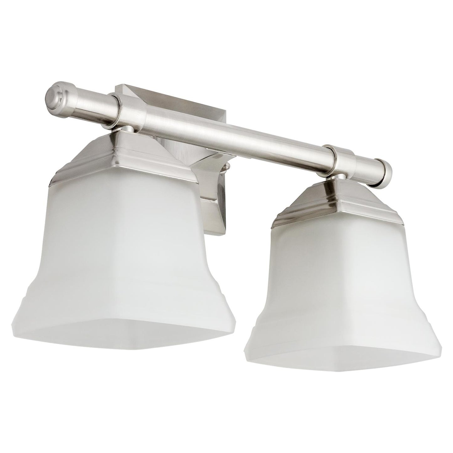 Sunlite Modern Square Bell Vanity Wall Mount Light Fixture, Medium Base (E26) Socket