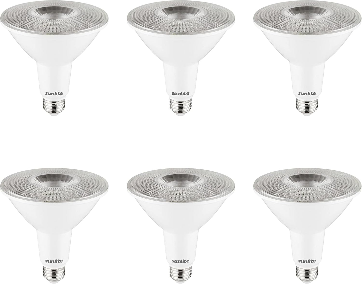 Sunlite LED PAR38 Long Neck Spotlight Bulb, 15 Watt, 1200 Lm, 40° Flood Beam, E26 Base, 90 CRI, Dimmable, T20/T24/CEC & UL