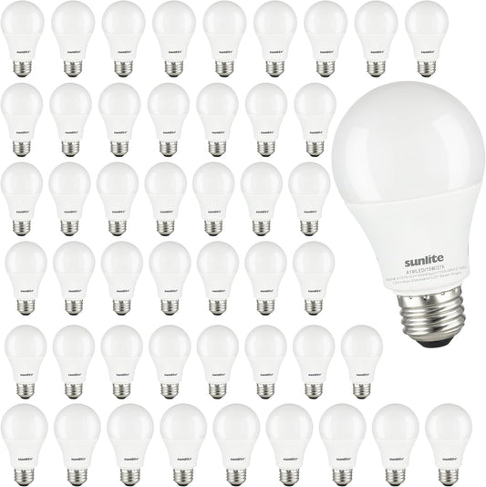 Sunlite LED A19 Light Bulb, 15 Watts, 1500Lmn 48 Pack