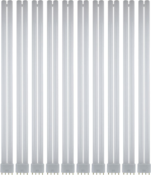 FT40DL/835/RS Twin Tube Compact Fluorescent Lamp 4 Pin 3500K 2G11 Base - 10 Pack