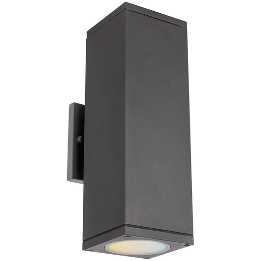 Sunlite LED 10 Inch Up & Down Square Wall Sconce, 24Watts (100W Equivalent)