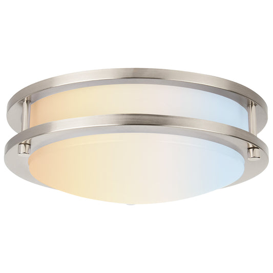 Sunlite Decorative Flush Mount Ceiling Light Fixture, ETL Listed, Title-24 Compliant